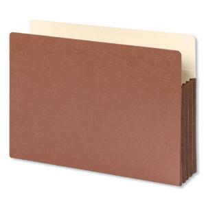 Redrope drop front file pockets with tyvek® lined gussets