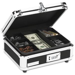 Vaultz® Locking Cash Box, Essendant