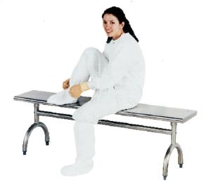 Stainless Steel Gowning Benches, Advance Tabco®
