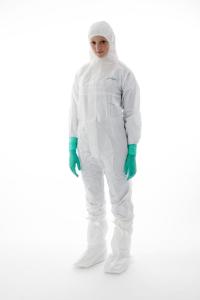BioClean-D™ Non sterile Coveralls with Hood, Ansell