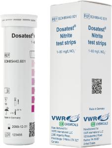 Nitrite test strips 0 - 80&nbsp;mg/L