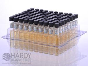 Tryptic Soy Broth (TSB) in ReadyRack™ Disposable Tube Rack, Hardy Diagnostics