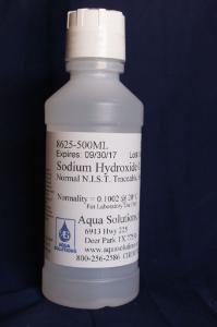 Sodium hydroxide 0.1 M traceable to NIST Standard Reference Material (SRM)