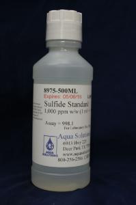 Sulfide Standard, Aqua Solutions