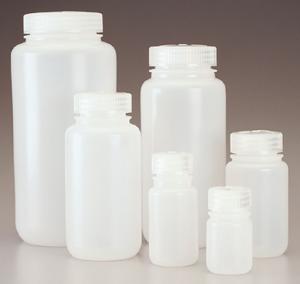 Nalgene® Wide Mouth Bottles, HDPE, Bulk Pack, Thermo Scientific