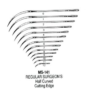 Surgeon's Needles, Regular, Integra™ Miltex®