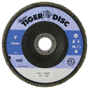 Tiger Disc Abrasive Flap Disc, Weiler