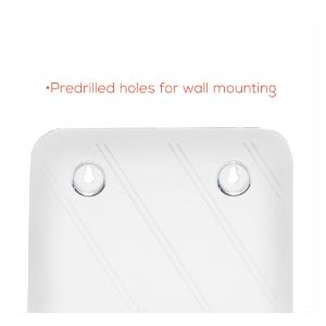 Countertop or wall mount use