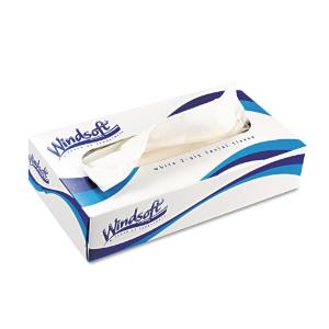 Windsoft® White Facial Tissue