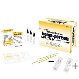 hema-screen™ SPECIFIC, Fecal Immunochemical Occult Blood Test, Immunostics