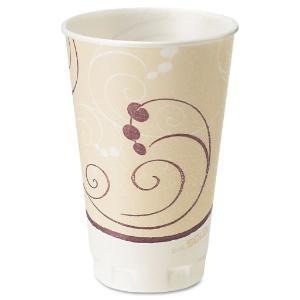 SOLO® Cup Company Trophy® Insulated Thin-Wall Foam Hot/Cold Drink Cups in Symphony™ Design, Essendant