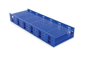 Doble mega rack for 10-13 mm tubes blue