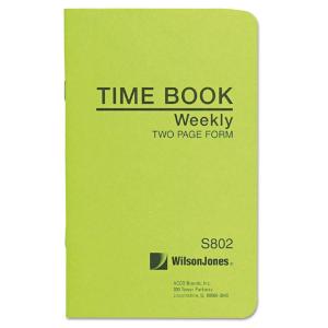 Wilson Jones® Foreman's Time Book, Essendant