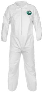 MicroMaxNS Disposable Protective Coveralls with Elastic Wirsts and Ankles, Zipper Closure