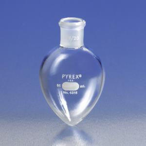 PYREX® Pear-Shaped Boiling Flasks, [ST] Joint, Corning
