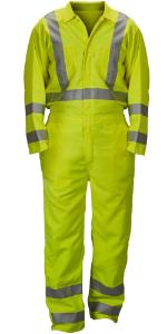 Flame Resistant Coverall, ANSI Class 3 Compliant, Tecasafe Plus, Lakeland Industries
