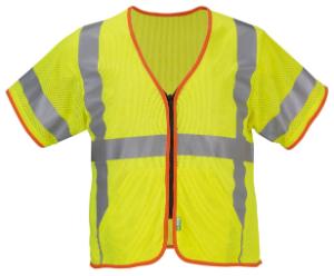 Flame Resistant/ARC Rated High Visibility Class 3 Mesh Vest, Lakeland Industries