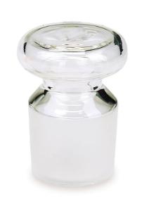 Stopper glass flask clear no. 9