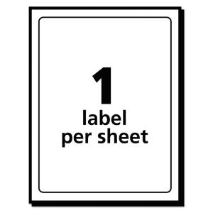 Multi-use ID labels, rectangular