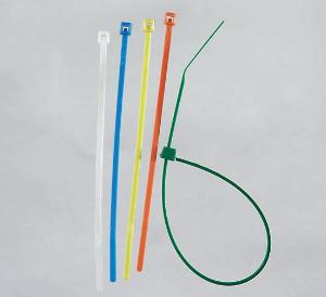 Solid cable/zip ties, 40 lbs. minimum loop strength