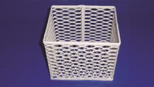 VWR®, Epoxy Coated Aluminum Test Tube Baskets, Rectangular