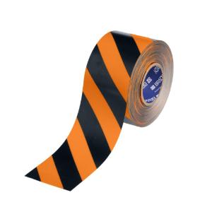 ToughStripe Max striped floor tape 4" black/orange