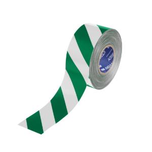 ToughStripe Max striped floor tape 3" green/white