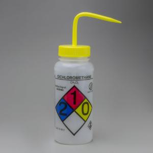 VWR® Wash Bottles, Right-to-Know, Safety-Vented, with GHS Labeling