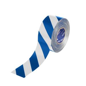 ToughStripe Max striped floor tape 3" blue/white