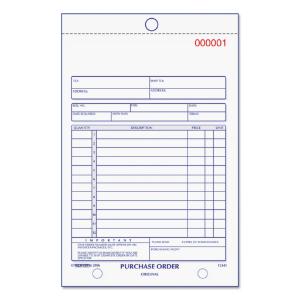 Purchase order book