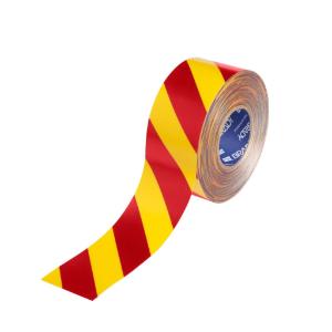 ToughStripe Max striped floor tape 3" red/yellow