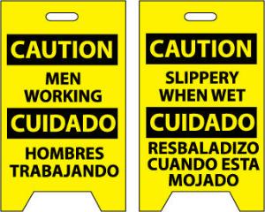 Economical Double Sided Floor Signs, National Marker