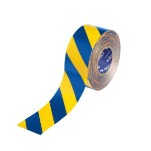 ToughStripe Max striped floor tape 3" blue/yellow