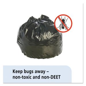 Insect-repellent trash bags