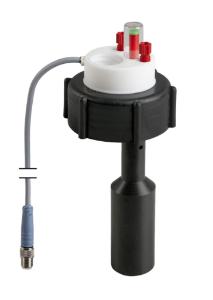 Safety waste cap, 2 capillary connectors with level control