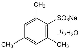 Mesitylenesulfonic acid sodium salt hemihydrate 98%