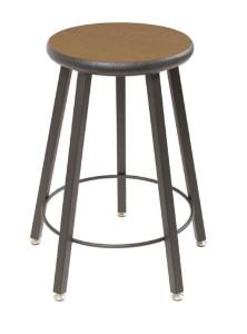 Fully Welded Stools with Lotz Armor Edge Seat, 5 - Legged, Wisconsin Bench