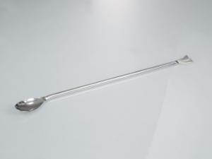Sample spoons, stainless steel, 400 mm