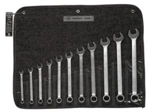 Combination Wrench Sets, 11 Piece, Wright Tool