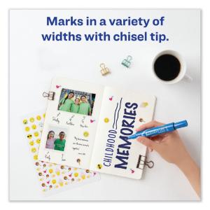 Regular chisel tip permanent marker