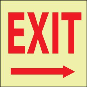 Exit/Not An Exit Signs, National Marker