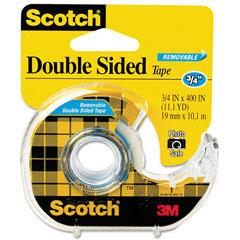 Scotch® 667 Double-Sided Removable Office Tape in Dispenser, Essendant LLC MS
