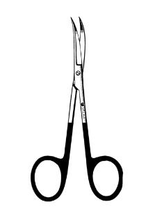 Supercut Sklarhone™ Iris scissors, OR Grade, Sklar