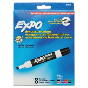 Dry-erase marker, non-washable