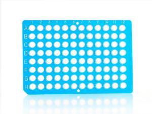 FrameStar 96 well non-skirted PCR plate, low profile, front