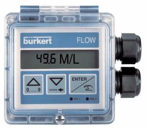 Burkert Paddle-Wheel Sensors with Integral Fittings
