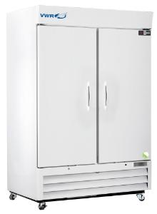 Standard solid door laboratory refrigerator, 49 CF, exterior