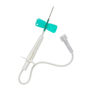 Unolok® 21G Sterile, Safety Winged Infusion Set, 8"