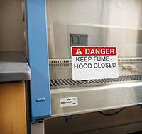 Laboratory Safety Signs and Tapes