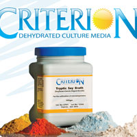CRITERION™: the logical choice for dehydrated culture media in your laboratory.